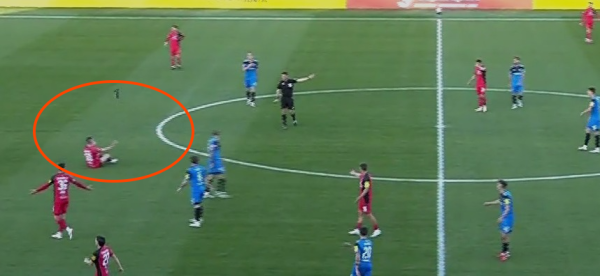 Pogledajte lude scene: Kolarić nije sudio prekršaj, Erceg nakon toga bacio kopačku