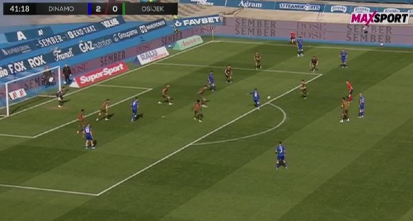 Pa što ovo radi Dinamo? Pogledajte čudesnu akciju i golčinu Zajca