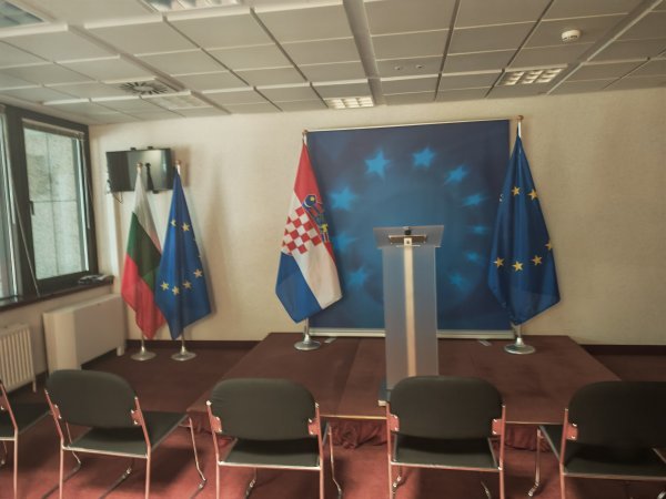 Hrvatsko-bugarska novinarska soba: Mala, ali učinkovita za press konferencije
