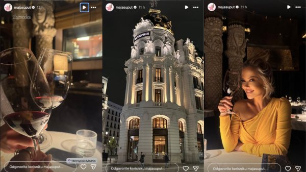 Maja Šuput i Šime Elez uživaju u Madridu