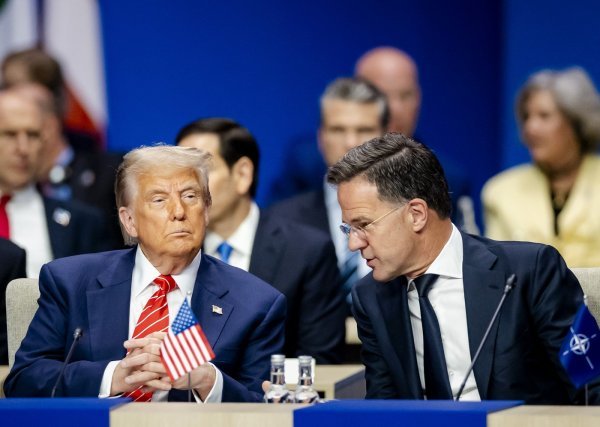 Donald Trump i Mark Rutte