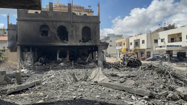 Razoreni južni Libanon