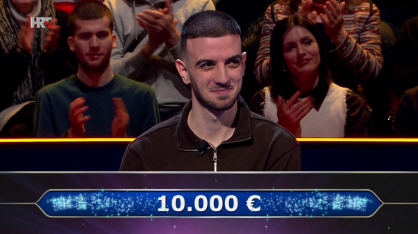 Mladi student FER-a oduševio u 'Milijunašu' i pametno sačuvao velik iznos