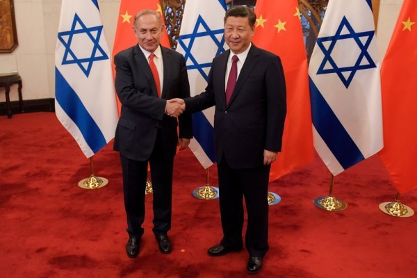 Benjamin Netanyahu i Xi Jinping