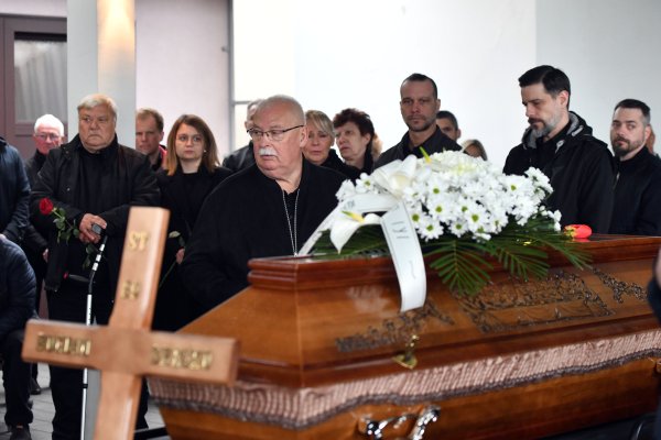 Sprovod Srećka Bogdana, 10.4.2026.