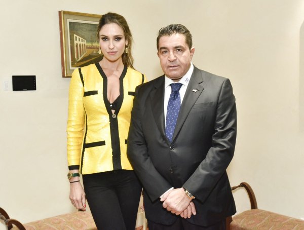 Amanda Ungaro i Paolo Zampolli