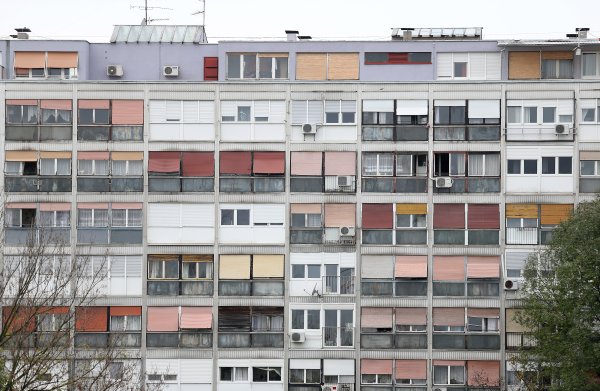 Zgrade u Zagrebu (ilustracija)