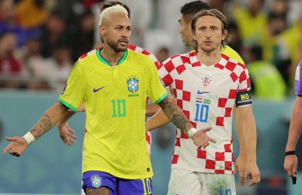 Neymar Brazil Luka Modrić Hrvatska
