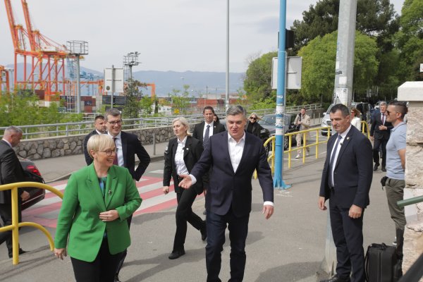 Nataša Pirc Musar i Zoran Milanović 