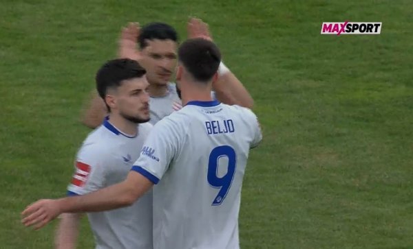 Pogledajte Beljin gol za Dinamovo vodstvo protiv Vukovara