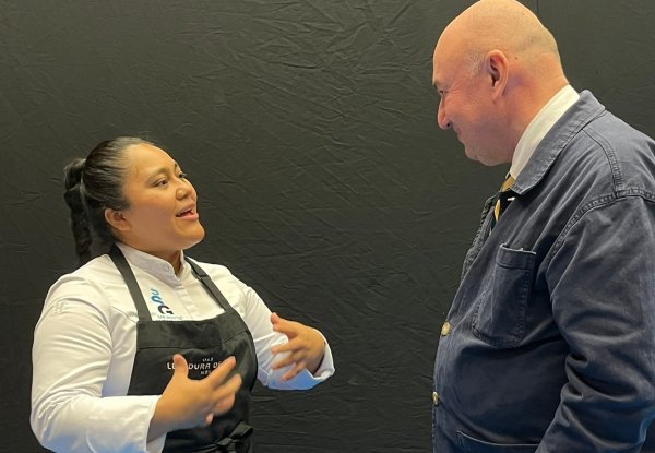 Thalia Barrios i naš suradnik Velimir Cindrić