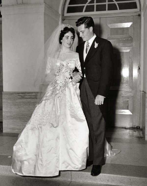 Elizabeth Taylor i Conrad 'Nicky' Hilton