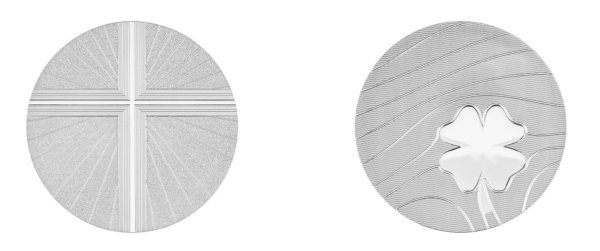 Srebrna medalja 'Križ' i srebrna medalja 'Sreća'