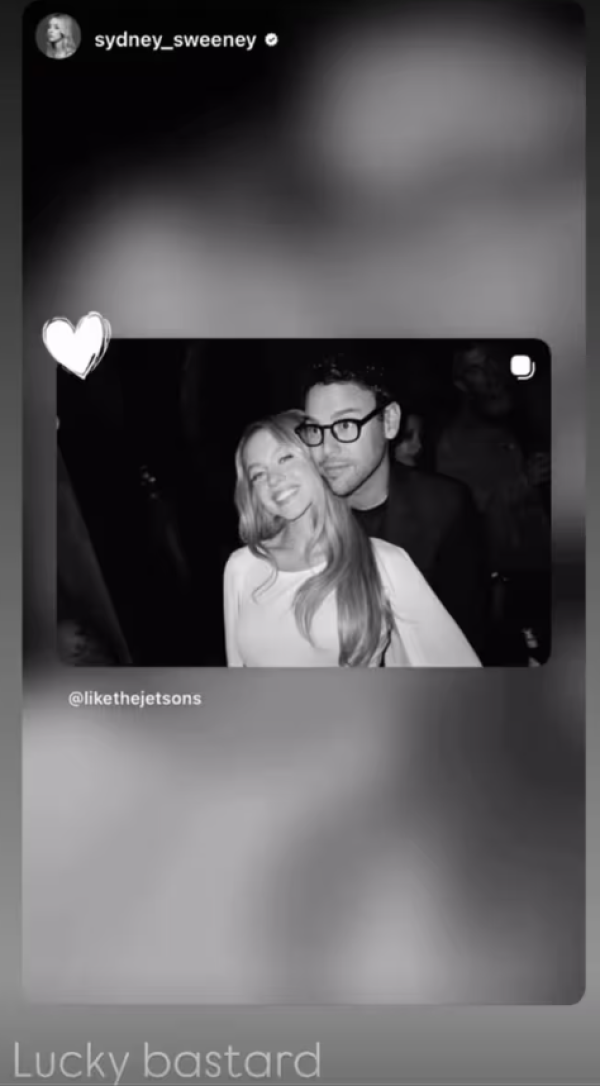 Sydney Sweeney Instagram Screenshot