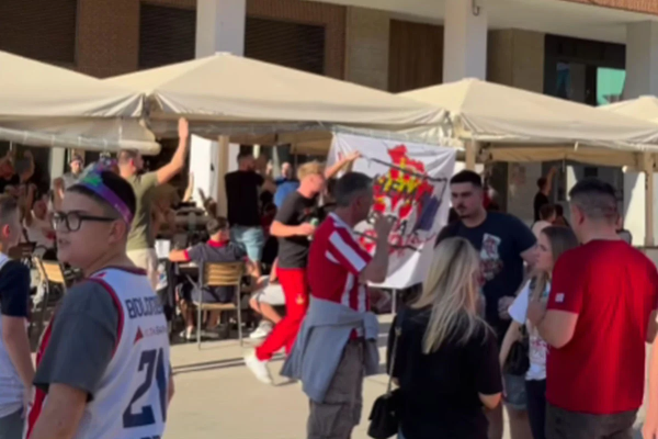 Navijači Zvezde u Madridu vrijeđaju Hrvata: Pogledajte sporni video