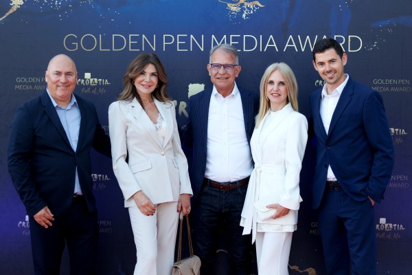 Danijela Gračan na dodjeli nagrada Zlatna Penkala