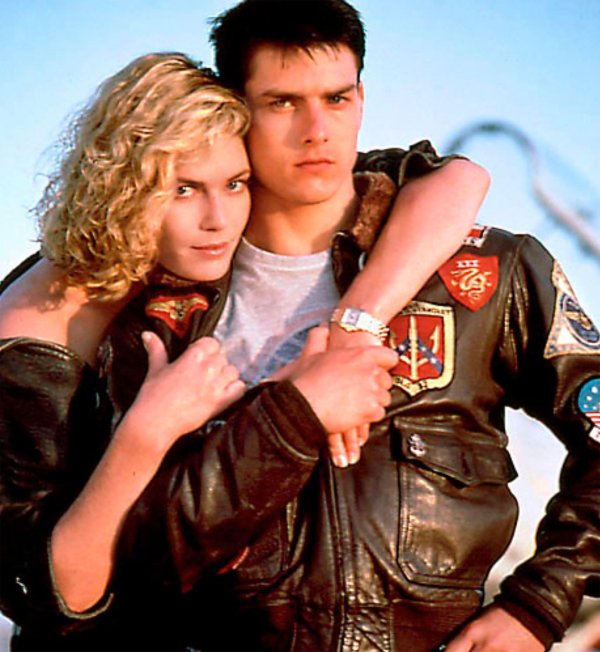 Tom Cruise i Kelly McGillis