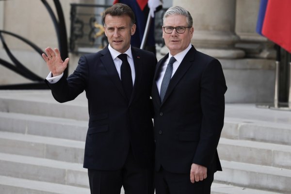 Emmanuel Macron, Keir Starmer