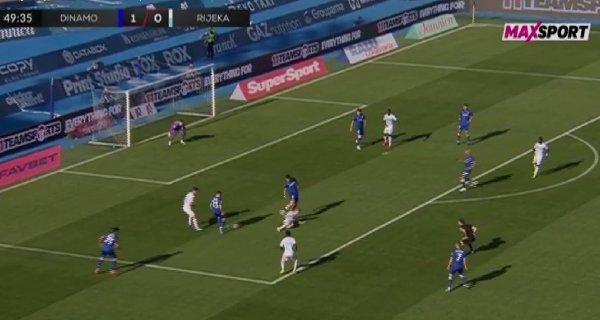 Nevjerojatna greška Domingueza: Pogledajte kako je Rijeka zabila Dinamu nakon jednog od najbizarnijih penala u SHNL-u