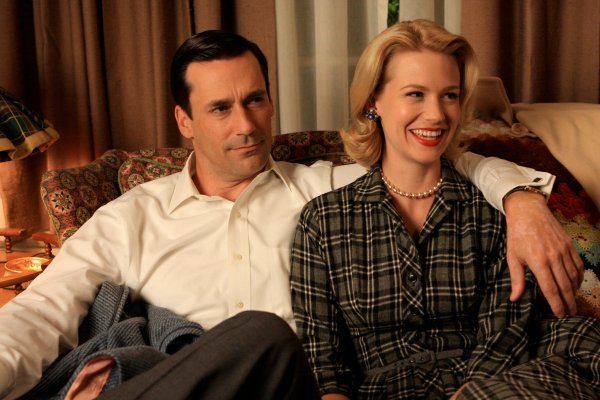 January Jones i Jon Ham