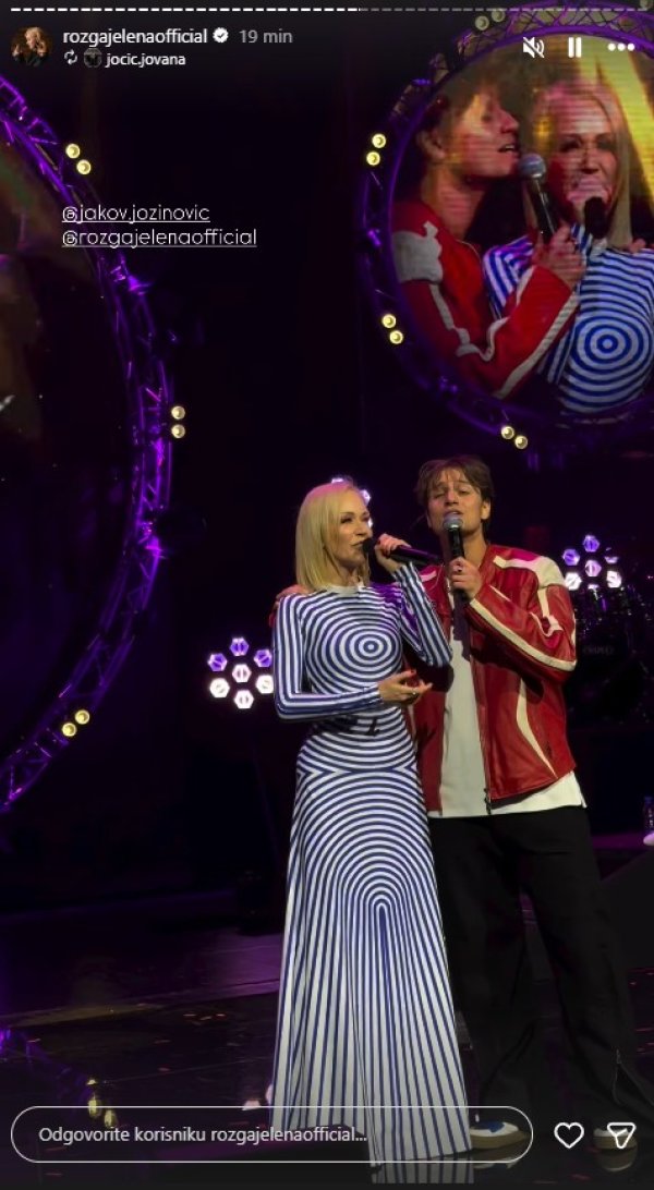 Jelena Rozga i Jakov Jozinović