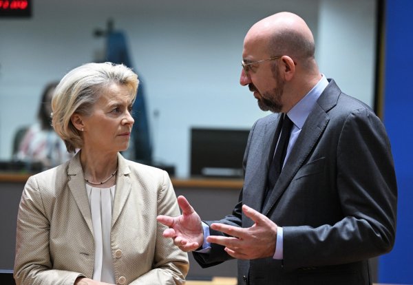 Charles Michel i Ursula von der Leyen