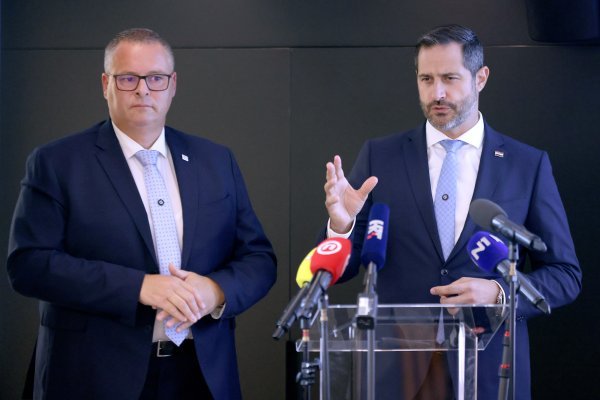 Direktor HTZ-a Kristjan Staničić i ministar turizma Tonči Glavina