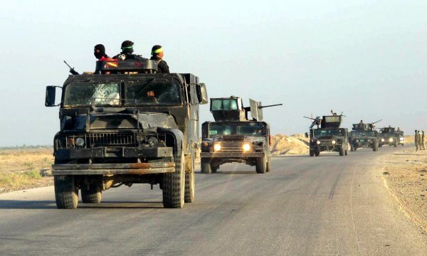 Pripadnici milicije Kataib Hezbolah