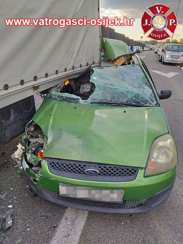 Podletio pod kamion na osječkoj obilaznici