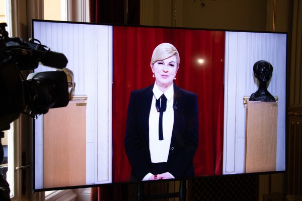 Kolinda Grabar Kitarović imala je snimljenu izjavu