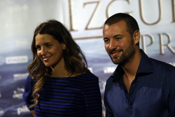 Ivan i Doris u vrijeme snimanja serije 'Larin izbor'