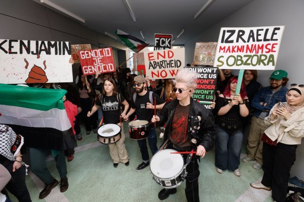 Prosvjed studenata Fakulteta političkih znanosti