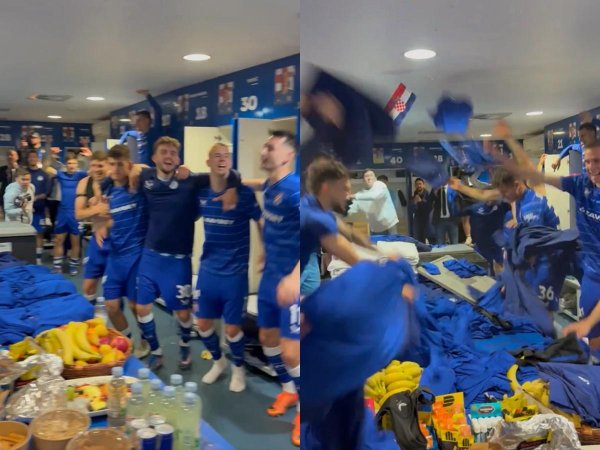 Procurio video iz svlačionice! Evo kako su igrači Dinama proslavili naslov prvaka
