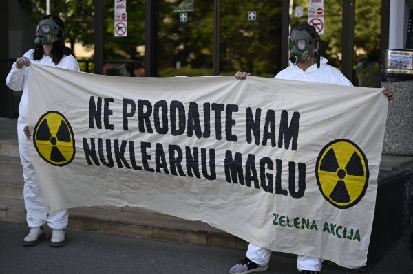 Akcija Ne prodajte nam nuklearnu maglu u organizaciji Zelene akcije