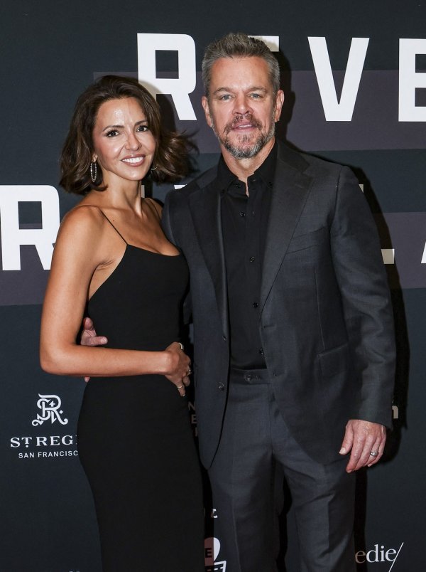 Luciana Barroso i Matt Damon