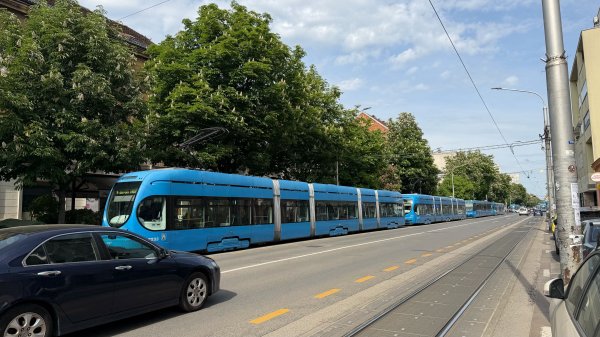 Zastoj tramvaja u Zagrebu - razlog je naživcirao mnoge