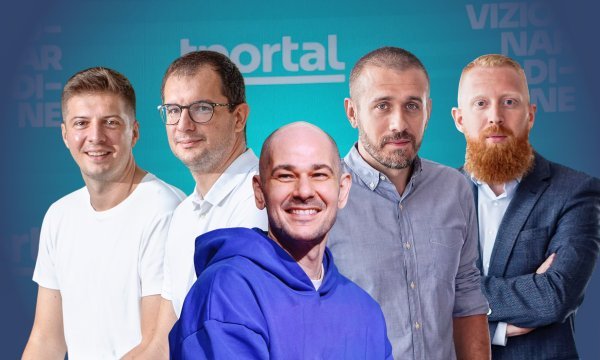 Kristijan Kamber i Ante Gojsalić (SPLX AI), Ivan Burazin (Daytona), Tomislav Car i Nikola Kapraljević (Infinum i Productive)