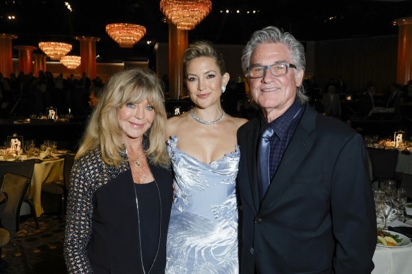 Goldie Hawn, Kate Hudson i Kurt Russell