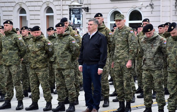 Slavonski Brod: ​Obilježavanje 35. obljetnice osnutka 3. gardijske brigade HV-a 'Kune'