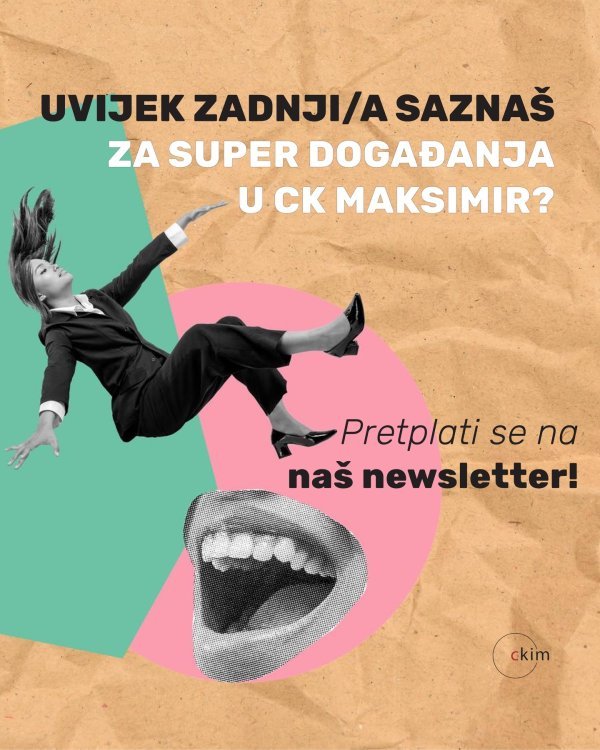 'Vjerujemo da takva platforma može otvoriti prostor za nove projekte i koncepte, ali i dodatno osnažiti centre za kulturu kao mjesta koja okupljaju raznolike, kreativne umjetničke prakse'
