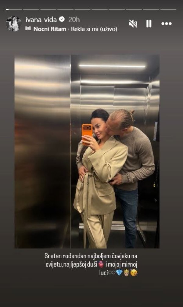 Ivanina čestitka suprugu