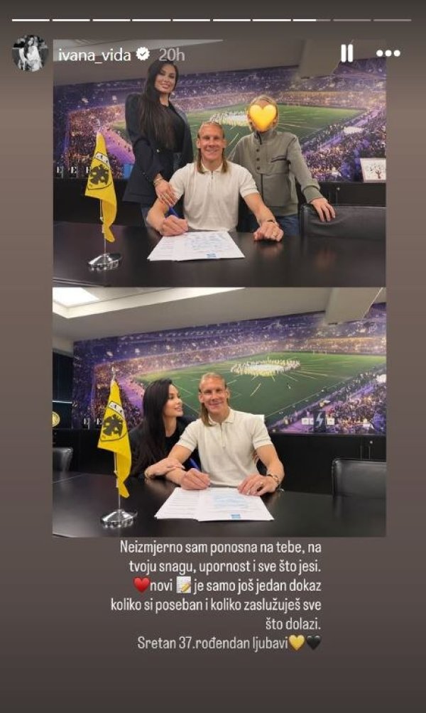 Ivanina čestitka suprugu