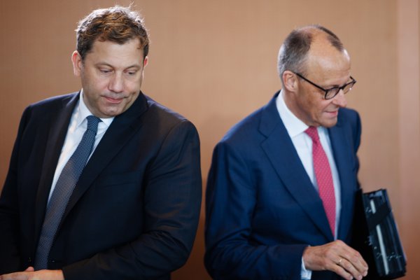 Lars Klingbeil i Friedrich Merz