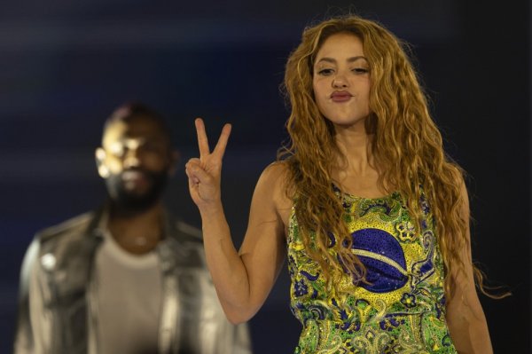 Shakira na koncertu u Brazilu