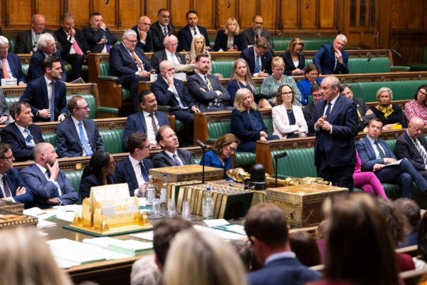 Britanski parlament - Ilustracija