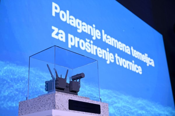 Kamen temeljac za proširenje tvornice Končar - Energetski transformatori
