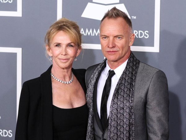 Sting i Trudie Styler