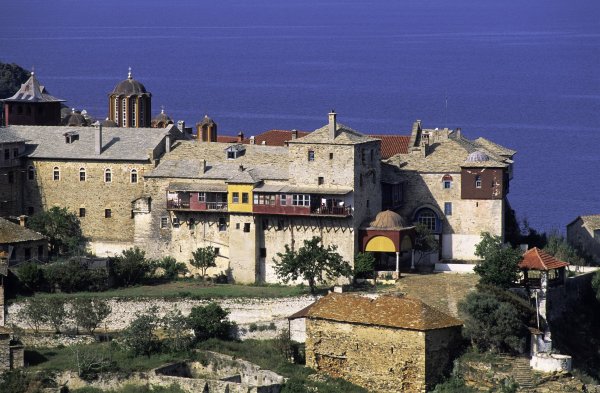 Manastir Pantokrator - ilustracija