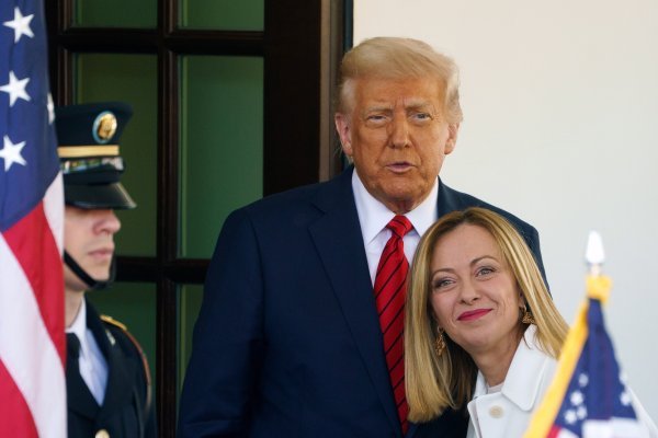 Donald Trump i Giorgia Meloni