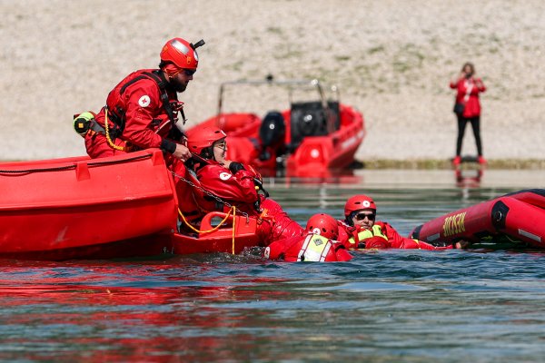 Pokazna vježba Spasilačke službe Hrvatskog Crvenog križa